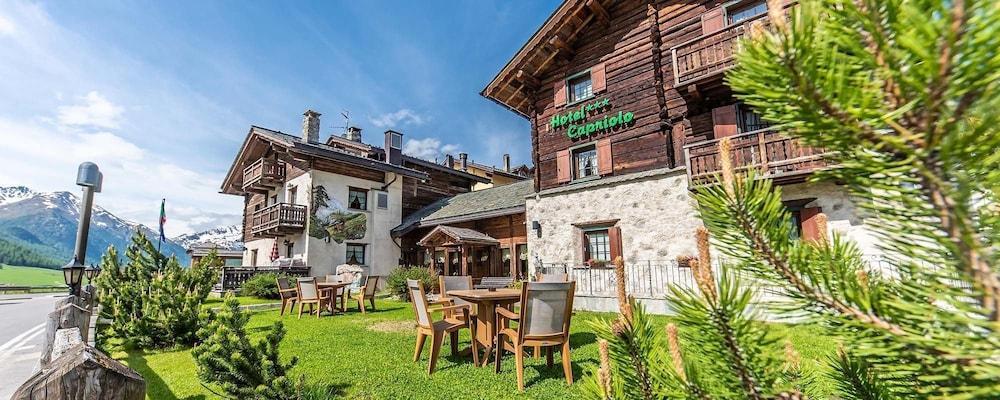 Hotel Capriolo リヴィーニョ エクステリア 写真