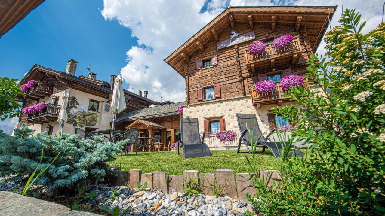 Hotel Capriolo リヴィーニョ エクステリア 写真
